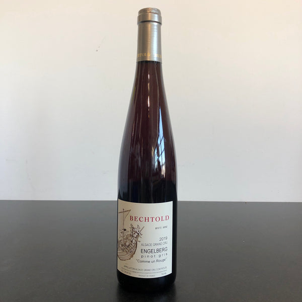 2019 Domaine Bechtold Pinot Gris 'Comme un Rouge' Grand Cru Engelberg Alsace