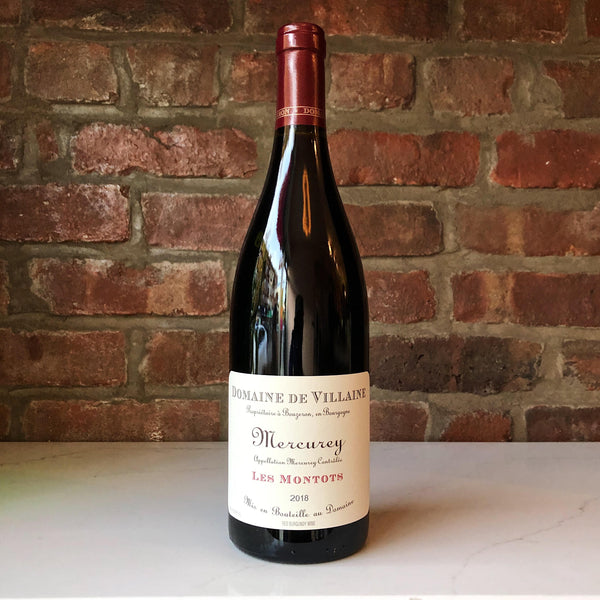 2018 Domaine de Villaine Mercurey Les Montots