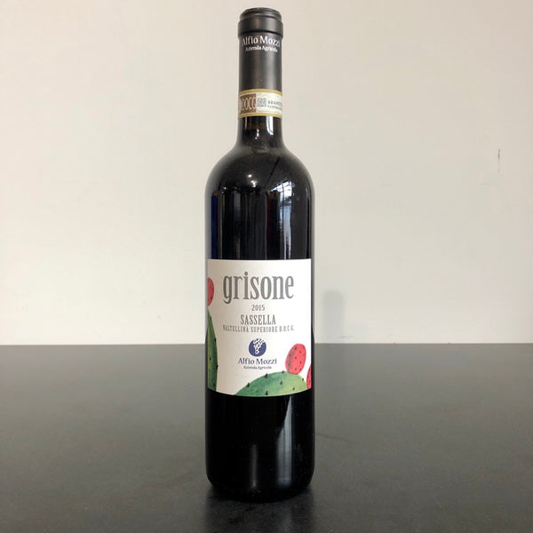 2015 Alfio Mozzi Grisone, Valtellina Superiore Sassella DOCG, Italy